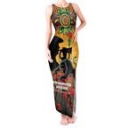 Personalised Panthers Rugby ANZAC Day Tank Maxi Dress Last Post Poppy We Will Remember Them