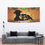 Personalised Panthers Rugby ANZAC Day Tapestry Last Post Poppy We Will Remember Them