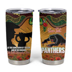 Personalised Panthers Rugby ANZAC Day Tumbler Cup Last Post Poppy We Will Remember Them