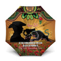 Personalised Panthers Rugby ANZAC Day Umbrella Last Post Poppy We Will Remember Them