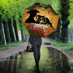 Personalised Panthers Rugby ANZAC Day Umbrella Last Post Poppy We Will Remember Them