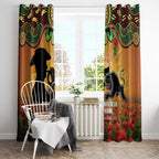 Personalised Panthers Rugby ANZAC Day Window Curtain Last Post Poppy We Will Remember Them