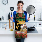 Personalised Rabbitohs Rugby ANZAC Day Apron Last Post Poppy We Will Remember Them