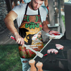 Personalised Rabbitohs Rugby ANZAC Day Apron Last Post Poppy We Will Remember Them