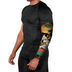 Personalised Rabbitohs Rugby ANZAC Day Arm Sleeves Last Post Poppy We Will Remember Them