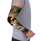 Personalised Rabbitohs Rugby ANZAC Day Arm Sleeves Last Post Poppy We Will Remember Them
