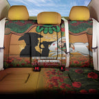 Personalised Rabbitohs Rugby ANZAC Day Back Car Seat Cover Last Post Poppy We Will Remember Them