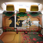 Personalised Rabbitohs Rugby ANZAC Day Back Car Seat Cover Last Post Poppy We Will Remember Them