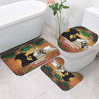 Personalised Rabbitohs Rugby ANZAC Day Bathroom Set Last Post Poppy We Will Remember Them