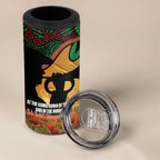 Personalised Rabbitohs Rugby ANZAC Day 4 in 1 Can Cooler Tumbler Last Post Poppy We Will Remember Them