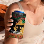 Personalised Rabbitohs Rugby ANZAC Day 4 in 1 Can Cooler Tumbler Last Post Poppy We Will Remember Them