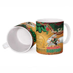 Personalised Rabbitohs Rugby ANZAC Day Ceramic Mug Last Post Poppy We Will Remember Them