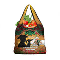 Personalised Rabbitohs Rugby ANZAC Day Grocery Bag Last Post Poppy We Will Remember Them