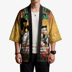 Personalised Rabbitohs Rugby ANZAC Day Kimono Last Post Poppy We Will Remember Them