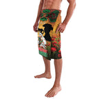 Personalised Rabbitohs Rugby ANZAC Day Lavalava Last Post Poppy We Will Remember Them