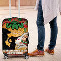 Personalised Rabbitohs Rugby ANZAC Day Luggage Cover Last Post Poppy We Will Remember Them