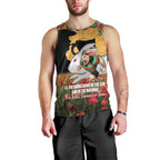 Personalised Rabbitohs Rugby ANZAC Day Men Tank Top Last Post Poppy We Will Remember Them