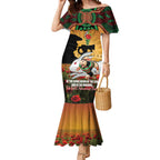 Personalised Rabbitohs Rugby ANZAC Day Mermaid Dress Last Post Poppy We Will Remember Them