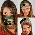 Personalised Rabbitohs Rugby ANZAC Day Neck Gaiter Last Post Poppy We Will Remember Them
