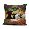 Personalised Rabbitohs Rugby ANZAC Day Pillow Cover Last Post Poppy We Will Remember Them