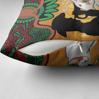 Personalised Rabbitohs Rugby ANZAC Day Pillow Cover Last Post Poppy We Will Remember Them