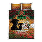 Personalised Rabbitohs Rugby ANZAC Day Quilt Bed Set Last Post Poppy We Will Remember Them