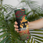 Personalised Rabbitohs Rugby ANZAC Day Skinny Tumbler Last Post Poppy We Will Remember Them