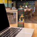 Personalised Rabbitohs Rugby ANZAC Day Skinny Tumbler Last Post Poppy We Will Remember Them