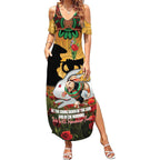 Personalised Rabbitohs Rugby ANZAC Day Summer Maxi Dress Last Post Poppy We Will Remember Them