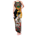 Personalised Rabbitohs Rugby ANZAC Day Tank Maxi Dress Last Post Poppy We Will Remember Them