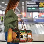 Personalised Rabbitohs Rugby ANZAC Day Travel Bag Last Post Poppy We Will Remember Them