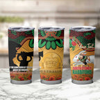 Personalised Rabbitohs Rugby ANZAC Day Tumbler Cup Last Post Poppy We Will Remember Them