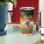 Personalised Rabbitohs Rugby ANZAC Day Tumbler Cup Last Post Poppy We Will Remember Them