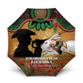 Personalised Rabbitohs Rugby ANZAC Day Umbrella Last Post Poppy We Will Remember Them
