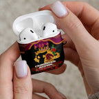 Personalised Brisbane Broncos Rugby ANZAC Day AirPods Case Last Post Poppy We Will Remember Them