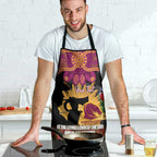 Personalised Brisbane Broncos Rugby ANZAC Day Apron Last Post Poppy We Will Remember Them