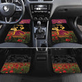 Personalised Brisbane Broncos Rugby ANZAC Day Car Mats Last Post Poppy We Will Remember Them
