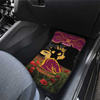Personalised Brisbane Broncos Rugby ANZAC Day Car Mats Last Post Poppy We Will Remember Them