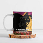Personalised Brisbane Broncos Rugby ANZAC Day Ceramic Mug Last Post Poppy We Will Remember Them