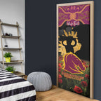 Personalised Brisbane Broncos Rugby ANZAC Day Door Cover Last Post Poppy We Will Remember Them