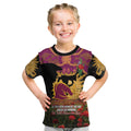 Personalised Brisbane Broncos Rugby ANZAC Day Kid T Shirt Last Post Poppy We Will Remember Them