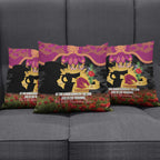 Personalised Brisbane Broncos Rugby ANZAC Day Pillow Cover Last Post Poppy We Will Remember Them