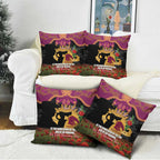 Personalised Brisbane Broncos Rugby ANZAC Day Pillow Cover Last Post Poppy We Will Remember Them