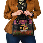 Personalised Brisbane Broncos Rugby ANZAC Day Shoulder Handbag Last Post Poppy We Will Remember Them