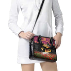 Personalised Brisbane Broncos Rugby ANZAC Day Shoulder Handbag Last Post Poppy We Will Remember Them