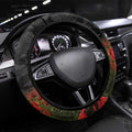 Brisbane Broncos Rugby ANZAC Day Steering Wheel Cover Last Post Poppy We Will Remember Them