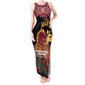 Personalised Brisbane Broncos Rugby ANZAC Day Tank Maxi Dress Last Post Poppy We Will Remember Them