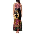 Personalised Brisbane Broncos Rugby ANZAC Day Tank Maxi Dress Last Post Poppy We Will Remember Them