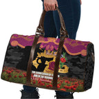 Personalised Brisbane Broncos Rugby ANZAC Day Travel Bag Last Post Poppy We Will Remember Them