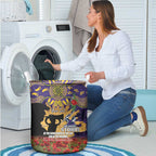 Personalised Melbourne Storm Rugby ANZAC Day Laundry Basket Last Post Poppy We Will Remember Them